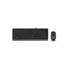 A4 TECH F1010 FSTYLER USB YU siva tastatura + USB sivi miš