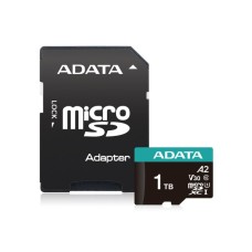 ADATA Memorijska kartica UHS-I U3 MicroSDXC 1TB V30S + adapter AUSDX1TUI3V30SA2-RA1