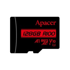 APACER Memorijska kartica microSDXC UHS-I U1 Class10 V10 A1 R100 128GB AP128GMCSX10UB-RA