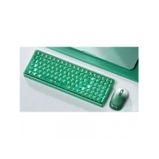 AULA AC210 Green combo, bežični tastatura i miš