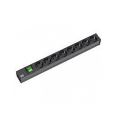 BACHMANN PDU Basic PVC 19''1U, 8xšuko sa prekidačem,16A, kabl 2m 801.0008