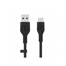 BELKIN BOOST CHARGE Flex Silicone cable USB-A to USB-C - 3M - Black (CAB008bt3MBK)