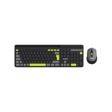 CANYON Tastatura i miš HSET-W5 EN/AD Wireless Crna