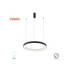 DAWN Vesta 366 LED visilica crna