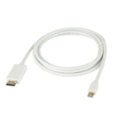 E-GREEN Mini DisplayPort (M) - HDMI (M) (aktiv mod) 1.8m beli