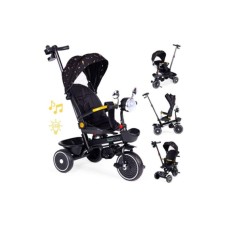 ECO TOYS 2u1 tricikl sa rotirajućim sedištem WQL-186 Black