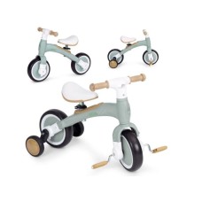 ECO TOYS Balans bicikl sa pedalama i pomoćnim točkovima 3u1