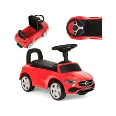 ECO TOYS Guralica sa interaktivnim volanom i zvucima Mercedes C Class crvena