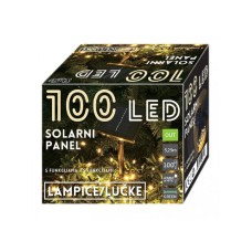 ED Novogodišnja rasveta 100 LED solarni panel 52-541000