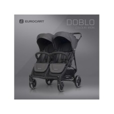 EUROCART Kolica za blizance Doblo Iron