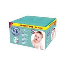 EVY BABY Pelene Box 4 Maxi 7-18kg - 84 kom 3u1