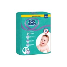 EVY BABY Pelene Giant 4 Maxi 8-18kg 80kom 3 u 1