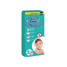 EVYBABY Pelene Jumbo 5 junior 12-25kg 46kom 3 u 1