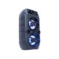 GEMBIRD Bluetooth karaoke zvučnik 2x5W, FM, USB, SD, 3,5mm, MIC 6,35mm, LED, Crni (SPK-BT-13)