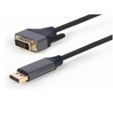 GEMBIRD DisplayPort na DVI kabl 4K/30 Hz, Premium Series 1.8m (CC-DPM-DVIM-4K-6)