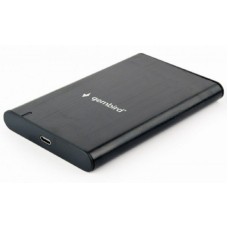 GEMBIRD EE2-U3S-6 USB 3.1 Externo kuciste za 2.5'' SATA hard diskove, Type-C, bruseni aluminium,crno