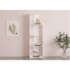 HOME LINE Polica za knjige Wand White