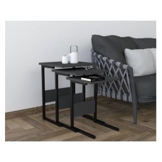 HOME LINE Set stolova Sali Anthracite