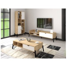 HOME LINE Set za dnevnu sobu Trotse Sapphire Oak White