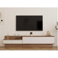 HOME LINE TV polica Barko Atlantic Pine White