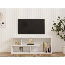 HOME LINE TV polica Cafu White