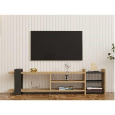 HOME LINE TV polica Elis Sapphire Oak Anthracite