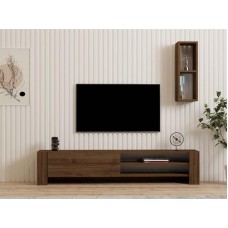 HOME LINE TV polica Naz Walnut