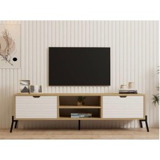 HOME LINE TV polica Nost Sapphire Oak White