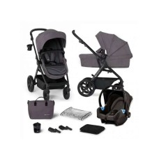 KINDERKRAFT Kolica 3U1 A-TOUR (MINK PRO) DARK GREY