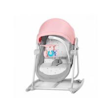 KINDERKRAFT Stolica za ljuljanje UNIMO UP bouncer pink 5u1