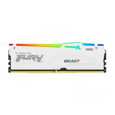 KINGSTON DIMM DDR5 32GB 6400MT/s KF564C32BWA-32 FURY Beast White RGB XMP