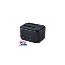 LC POWER LC-DOCK-U3-III USB3.0 2x2.5/3.5'' HDD/SSD Black