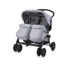 LORELLI BERTONI Kolica za blizance Twin Cool Grey 2023 + Torba