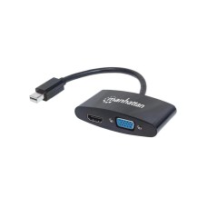 MANHATTAN 152709 Mini DisplayPort - HDMI/VGA 2u1 adapter