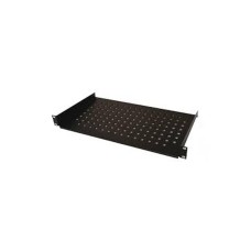 MIRSAN Polica fiksna 600mm rack kačenje na 4 tačke Mirsan 19/1U crna MR.SBR60.01