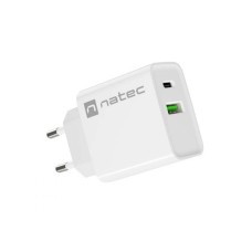 NATEC Ribera NUC-2061 USB-A+USB-C punjač