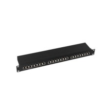 OWIRE 19''/1U Cat6A 24 porta patch panel