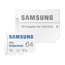 SAMSUNG PRO Endurance MicroSDXC 64GB U3 + SD Adapter MB-MJ64KA