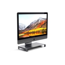 SATECHI Slim Aluminum Monitor Stand - Space Grey