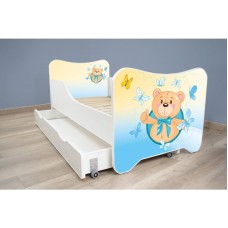 TOP BEDS Happy Kitty Dečiji krevet 160x80 + fioka Small Teddy