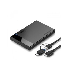 UGREEN US221Kućište za Hard disk 2.5'' SATA USB 3.1 Gen2 + USB-C adapter